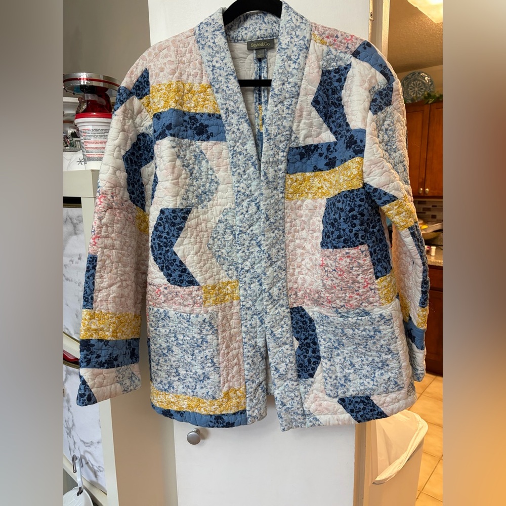 Patchwork Quilted Jacket